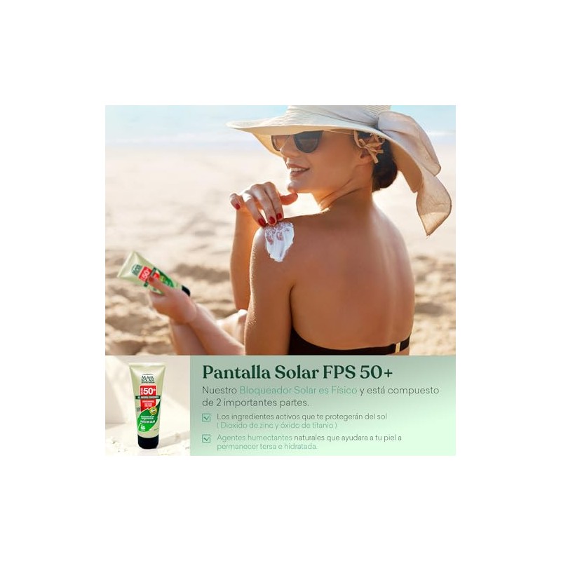 Maya Solar. Bloqueador Solar Corporal. 100 Ingredientes Naturales Minerales SPF