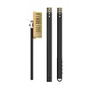 G.a HOMEFAVOR Pizza Oven Brush with Scraper, 46.5 inch Long