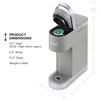 Keurig K-Mini Plus Single Serve K-Cup Pod Coffee Maker, with