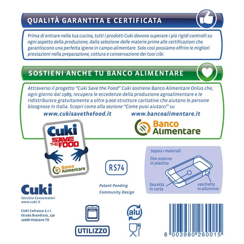 Cuki Aluminium Ultra Forza Bowls, Set of 2