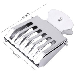 Fdit Stainless Steel Queen Bee Catcher Clip Cage Queen Catching Tool Durable Beekeeping Equipment Accessories (#1)