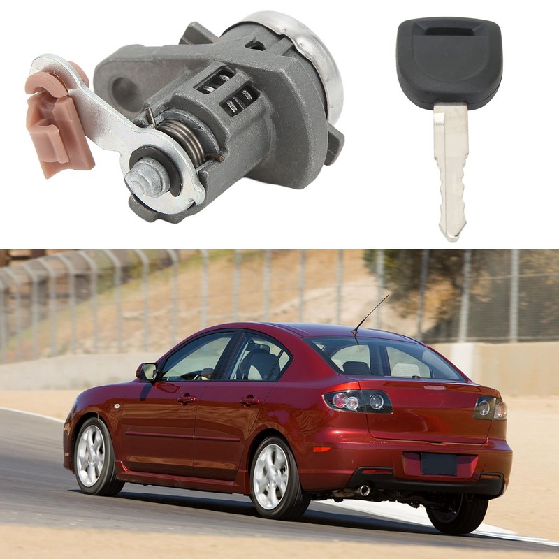 Left Front Door Lock Cylinder Zinc Alloy Excellent Mechanical Stability