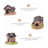 VINTORKY 15 Pcs Micro Landscape House Miniature Stone Village Fairy
