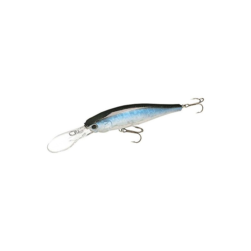 Lucky Craft Pointer 100 Deep Diving Jerkbait (Aurora Black, 4-Inch)