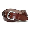 COXSWAIN CW20206-39 Men's Genuine Leather Belt, Brown, Single Piece Leather,