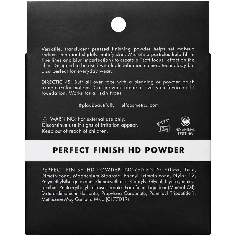 e.l.f. Cosmetics Perfect Finish HD Polvo, 8 g