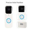 LEFXMOPHY Camera Cover Compatible with Blink Video Doorbell Case White