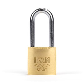 Ifam Candado SR20AL Start Padlock, Gold