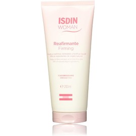 ISDIN Woman Reafirmante, Crema con aceite de rosa mosqueta para la flacidez tras el embarazo, reafirma, remodela y tonifica la piel, 200ml