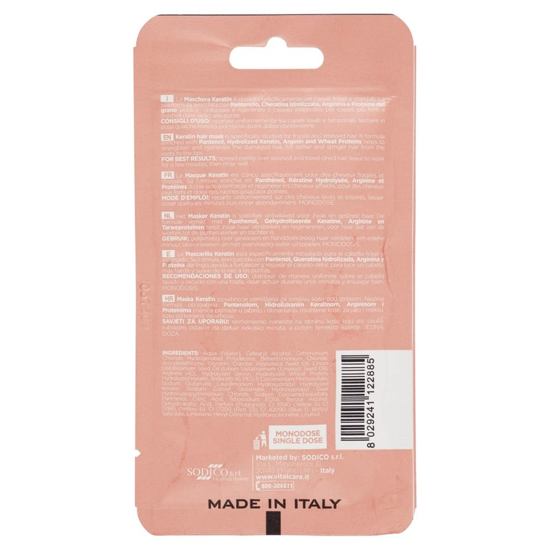 Vitalcare Single Dose Pack Keratin Oil 25 ml – Hair Conditioner