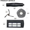 13 Pack Accessory Replacement Parts for Eufy X9 Pro Robot
