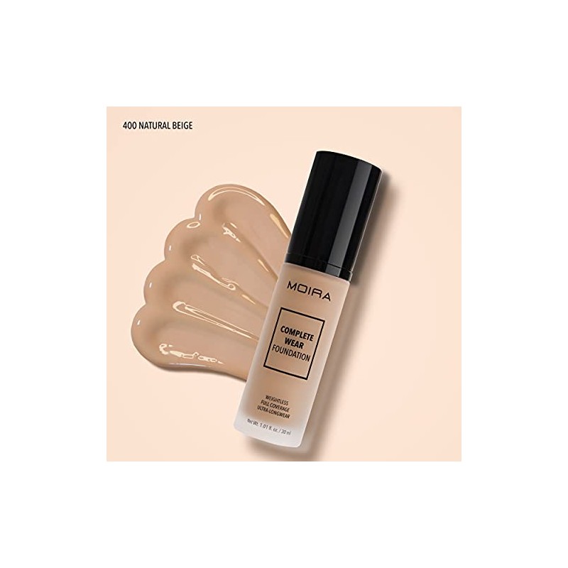 Bases de maquillaje Moira Complete Wear Foundations (CWF400)