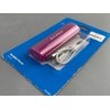 DYNEX PORTABLE POWER 2000mAh Capacity Pink DX-2603 NEW