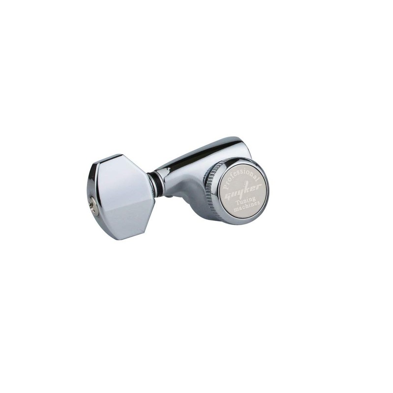 Guyker Guitar Locking Tuners (6 Left Handed) - 1:18 Ratio