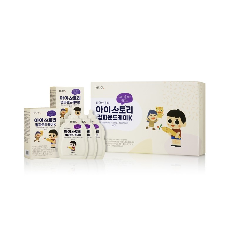 Chamdahan iStory Compound K K Children's Red Ginseng Kids Infant