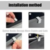 MengMain 180Pcs Gutter Light Hook,Galvanized Gutter Hook Clip,Gutter Light Hangers