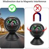 Car Compass, Bullet Compass, Boat Compass, Dashboard, Digital Navigation, Adjustable