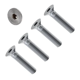 TERF® M12 X 70mm Hex Socket Countersunk Machine Screw M12 (12mm) X 70mm Allen Key Bolts Hexagonal Socket Countersunk Machine Screws - Pack of 4