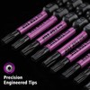 TGFTGF 12PCS T20 Impact Torx Bit Set, 2" S2 Steel