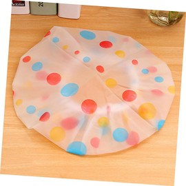 FOMIYES 10pcs Disposable Shower Caps Bathing Head Cover for Adults Random Color Lightweight Elastic Design Dustproof Smoke for Home Salon Kitchen Use Random Color