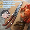 2 PCS Kitchen Scissors, Heavy Duty Sharp Kitchen Shears Set,