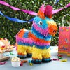 Rainbow Donkey Pinata for Birthday Party Decorations, Cinco de Mayo,