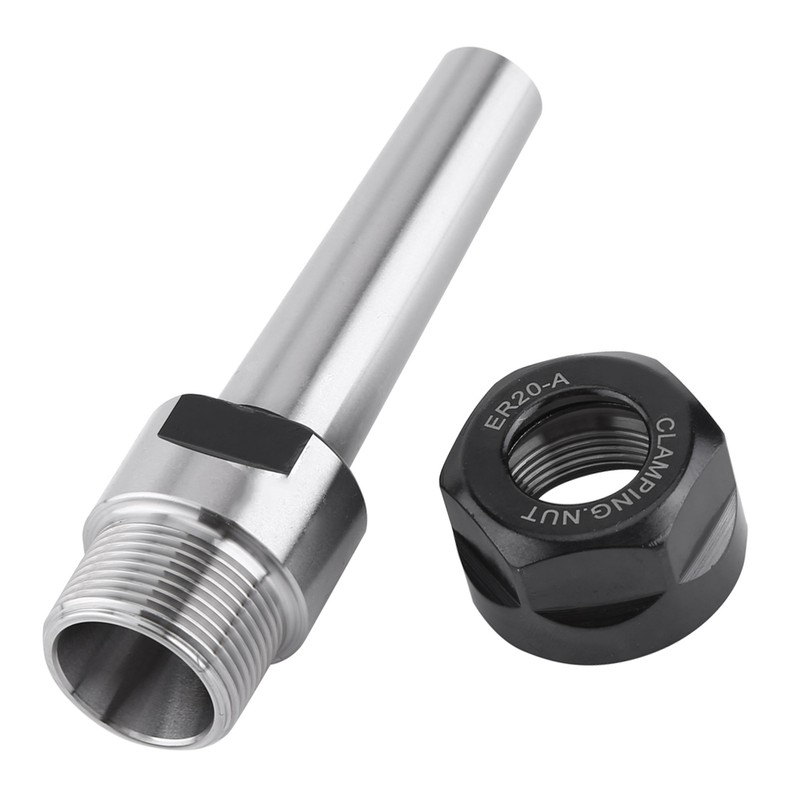 ER20 MT2 M10 Taper Collet Chuck Holder Face Milling Arbor