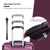 FUNNy elf 3-Piece Luggage Set, Lightweight Durable Expandable Suitcase with