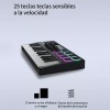 M-Vave Controlador De Teclado Midi M-vave Smk-25 Portátil Color Negro