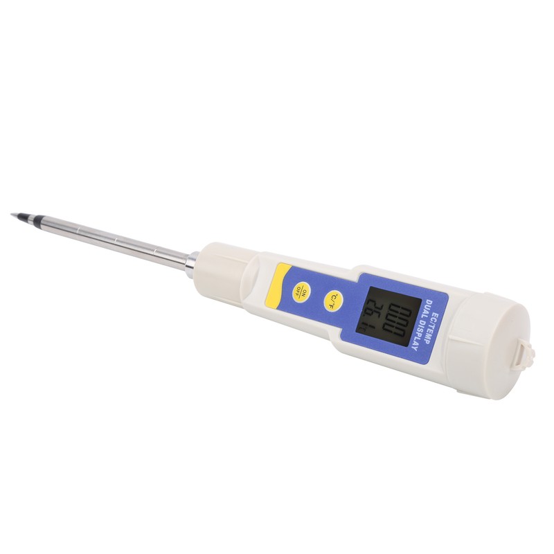 Portable 2‑in‑1 Digital Soil Tester EC and Temperature Tester Meter
