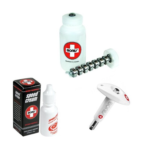 Bones Skate Clean and Lube Maintance Package (Without Skateboard Tool)