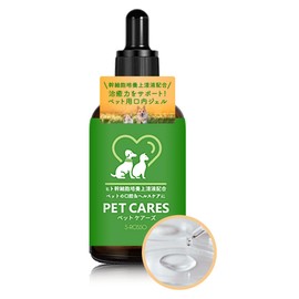 PETCARES Pet Oral & Health Care, For Dogs, Cats, Birds, Rabbits, Guinea Pigs, Otters, 2.4 fl oz (60 ml) Per Month, For Pets (11.0 lbs (5 kg)