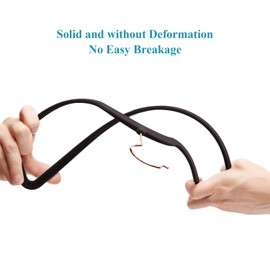 VECELO Premium Velvet Clothes Hangers Suit Heavy Duty (30 Pack)-Non Slip & Space-Saving with 6 Finger Clips & Tie Rack Excellent for Men and Women，Black