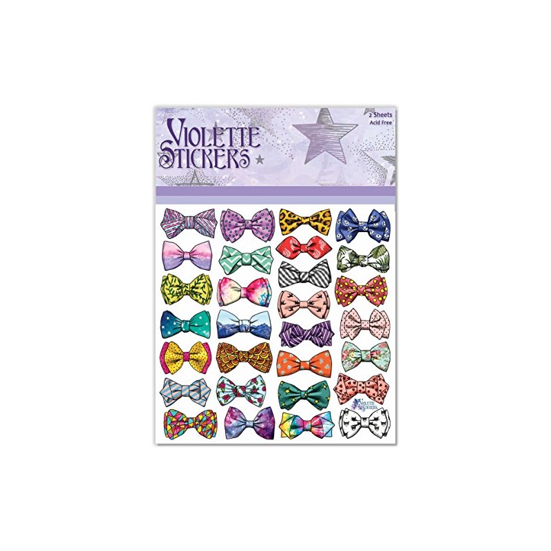 Violette Stickers Bowties