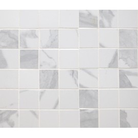 MSI Eden Statuary 2 in. X 2 in. Matte Porcelain Mosaic Tile for Bathroom, Kitchen Backsplash, Accent Wall Tile, and Shower Wall Tile