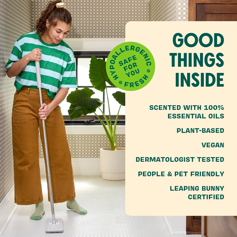 Aunt Fannie's Ultra Concentrated Floor Cleaner Vinegar Wash, Multi-Surface Solution