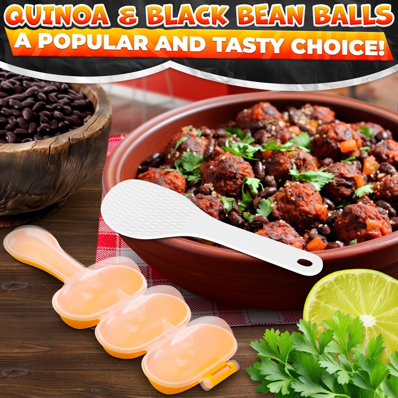 Rice Ball Mold Set – 2 Pack Easy Rice Ball