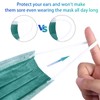 4 Ply Disposable Face Mask Protective(50PCS), Elastic Earloops, Single Use-