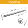 2Pcs 12mm Masonry Drill Bit, 150mm Length, Metric 1/2 Inch