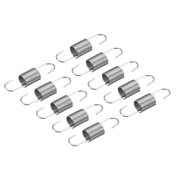 sourcing map 50Pcs Extended Spring 7mm x 30mm, 0.7mm Spring