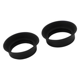 ZJchao Ocular de Goma para Telescopio, 2 Piezas de Goma de 1,57 X 1,18 X 0,63 Pulgadas Protectores de Cubierta de Ojo de Goma Ocular de Microscopio Oculares para Microscopio de 28 a 32