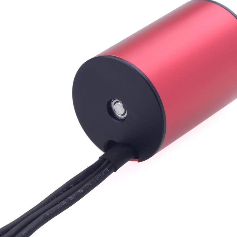 KingVal Replacement 2435 4500KV Waterproof Brushless Motor Shaft 2.3mm Compatible