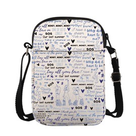 M M Musical Crossbody Bag Girls Weekend Ba-g Musical Lover Disco Bachelorette Bag (Mam M CB)