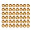 Unbranded Topper Engine Bolts Cover Kit Gold For Harley Touring