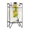 Style Setter 210741-GB 2 Gallon Infuser Glass Beverage Dispenser with