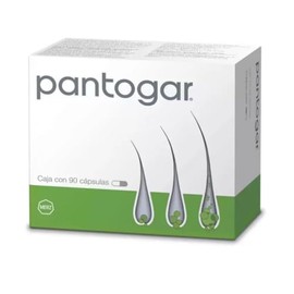 Pantogar | Suplemento Anticaída para Cabello y Fortalecimiento de Uñas | Cistina, Biotina, Vitamina B, Queratina | Hombre y Mujer | 90 Capsulas