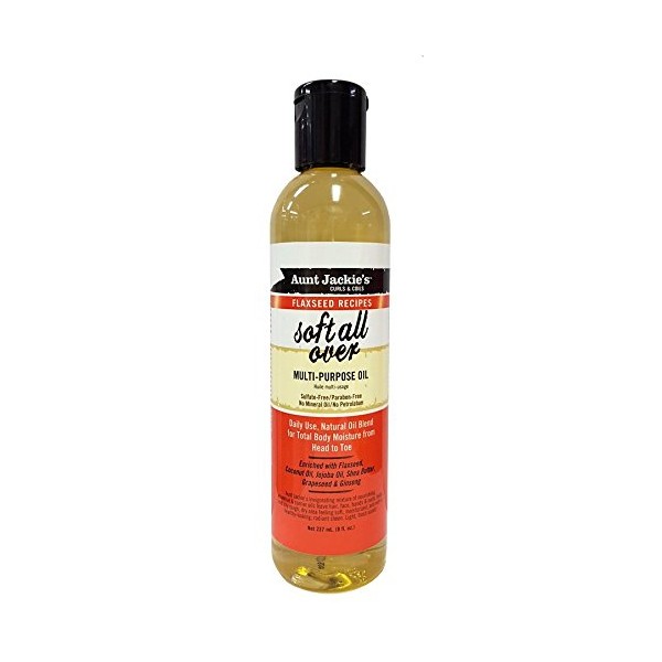 Aunti Jackie's Soft All Over Multi Purpose Oil 8 oz