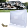 GEATaaT RV Skylight Outer Dome,18"x 26" OD Universal Skylight Fits