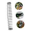 IWOWHERO 3Pcs Durable Stainless Steel Garden Pruner Springs Replacement for