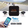 VSYSTO 1080P Motorcycle Camera Front and Rear View 130 Degrees
